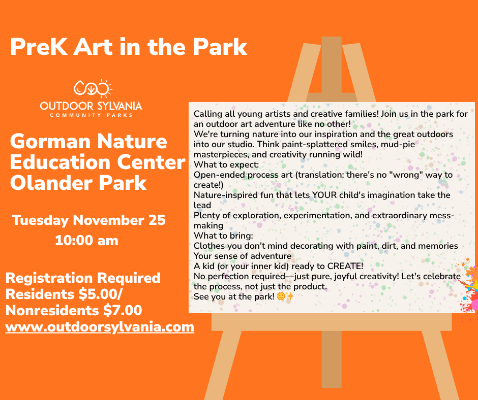 PreK Art in the Park