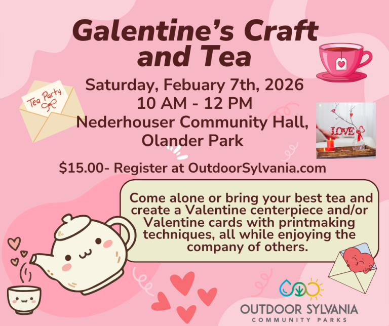Galentine’s Days Craft and Tea