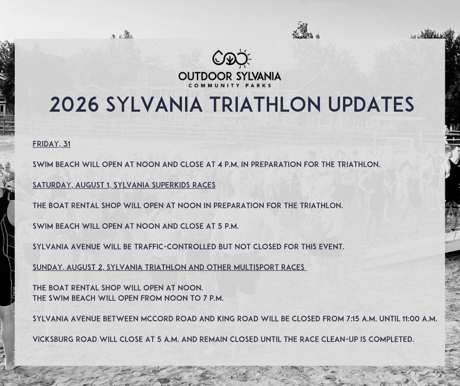 2026 Sylvania Triathlon Update