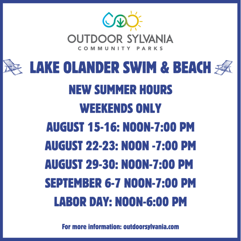 New Swim & Beach Hours